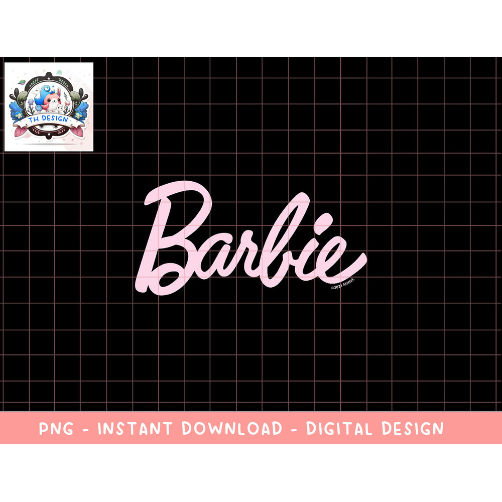 Barbie - Light Pink Barbie Logo png, sublimation copy.jpg