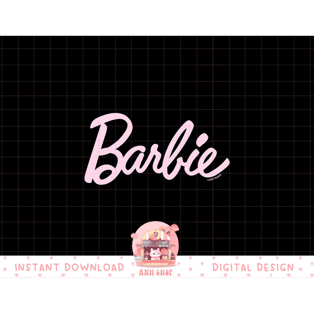 Barbie - Light Pink Barbie Logo png, sublimation copy.jpg