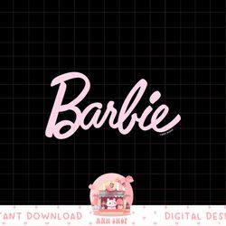 barbie - light pink barbie logo png, sublimation copy