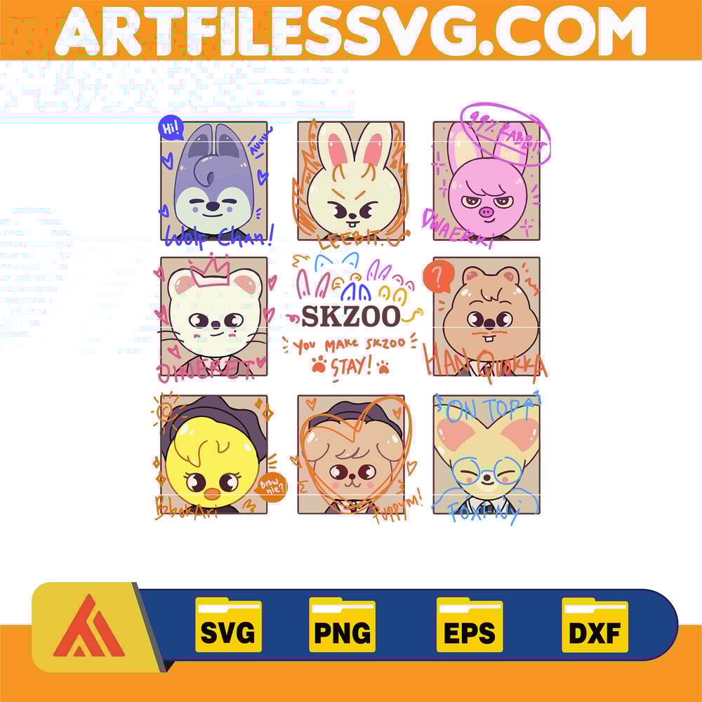 Stray Kids Maniac World Tour Svg, Stray Kids Zoo Svg, Stray Kids Chibi Svg, Stray Kids Svg, Kpop Stray Kids Svg, Skz Trio 3Racha Svg (1).jpg