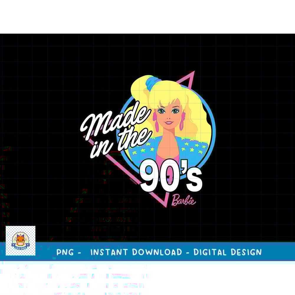 Barbie - Made In the 90 s png, sublimation copy.jpg