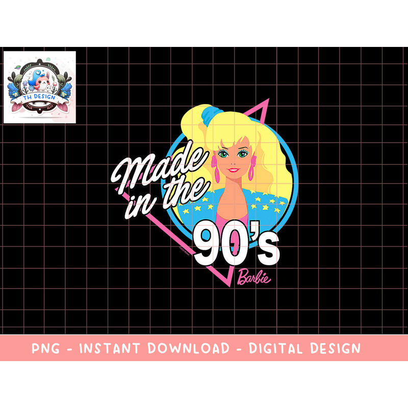 Barbie - Made In the 90 s png, sublimation copy.jpg