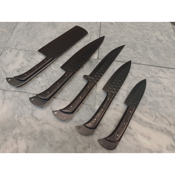 Chef kitchen knives set