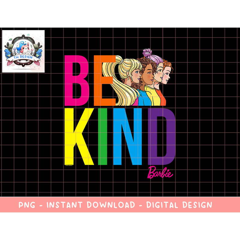 Barbie - Pride - Be Kind png, sublimation copy.jpg