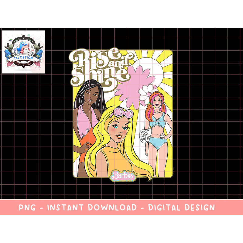 Barbie - Rise and Shine png, sublimation copy.jpg