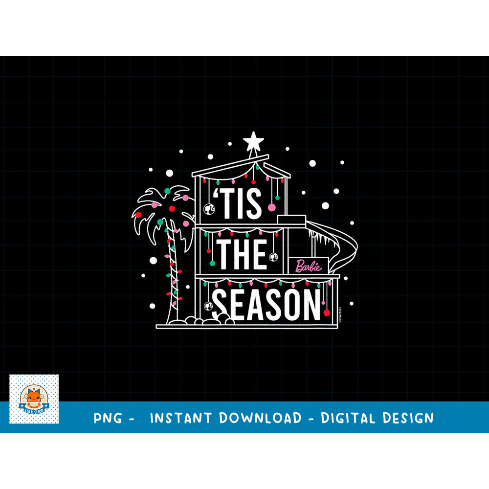 Barbie - Tis The Season Dreamhouse png, sublimation copy.jpg