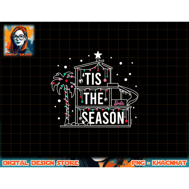 Barbie - Tis The Season Dreamhouse png, sublimation copy.jpg