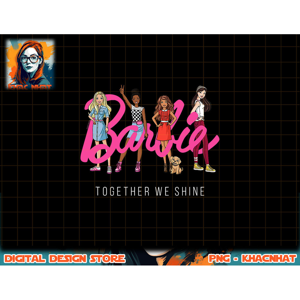 Barbie - Together We Shine png, sublimation (1) copy.jpg
