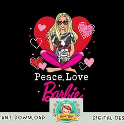 Barbie - Wishing You Peace & Love On Valentine s Day png, sublimation copy