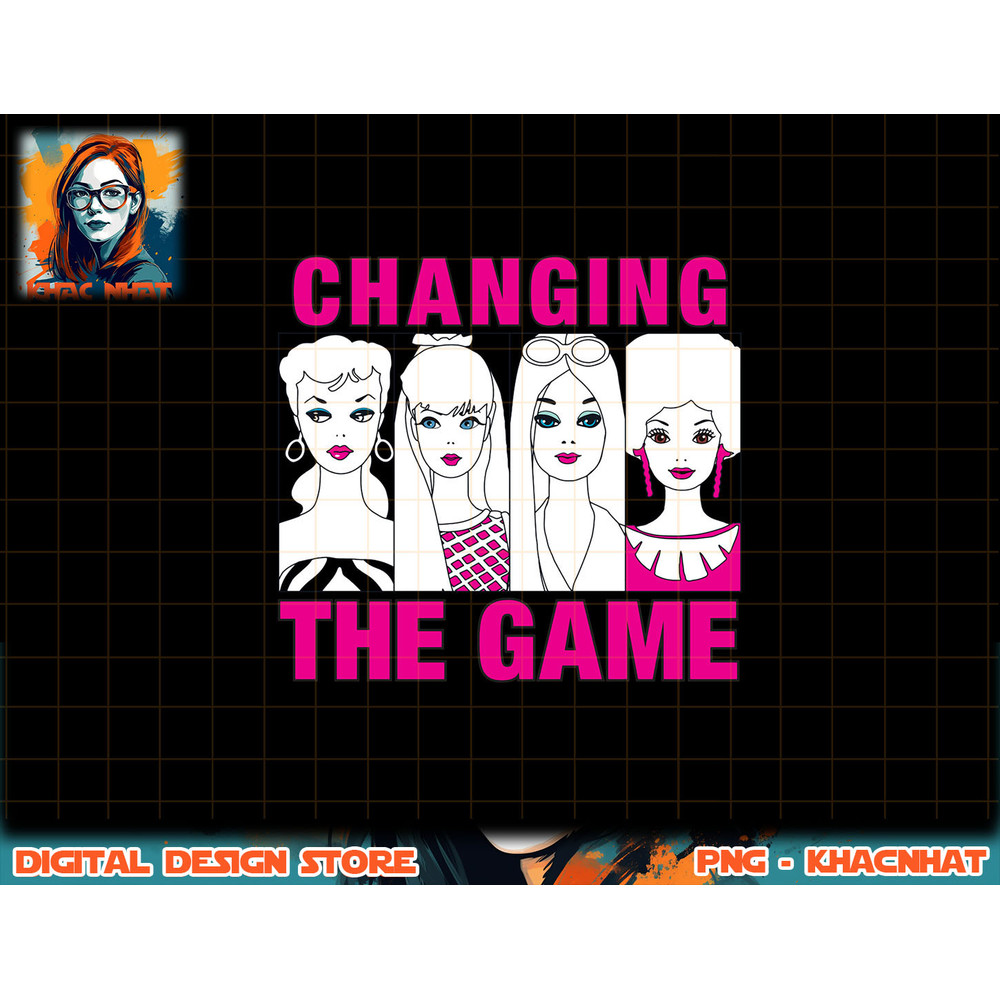 Barbie 60th Anniversary Changing the Game LS png, sublimation Long Sleeve png, sublimation copy.jpg