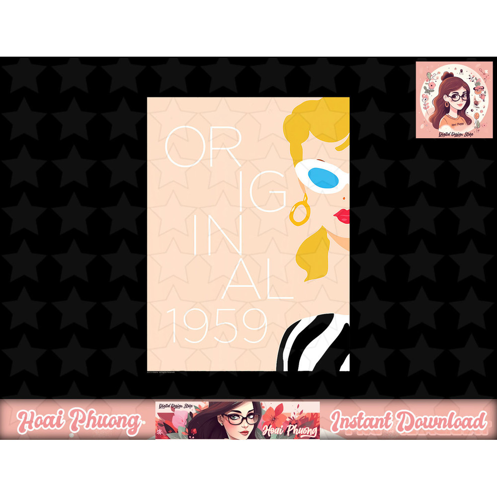 Barbie 60th Anniversary Original png, sublimation copy.jpg