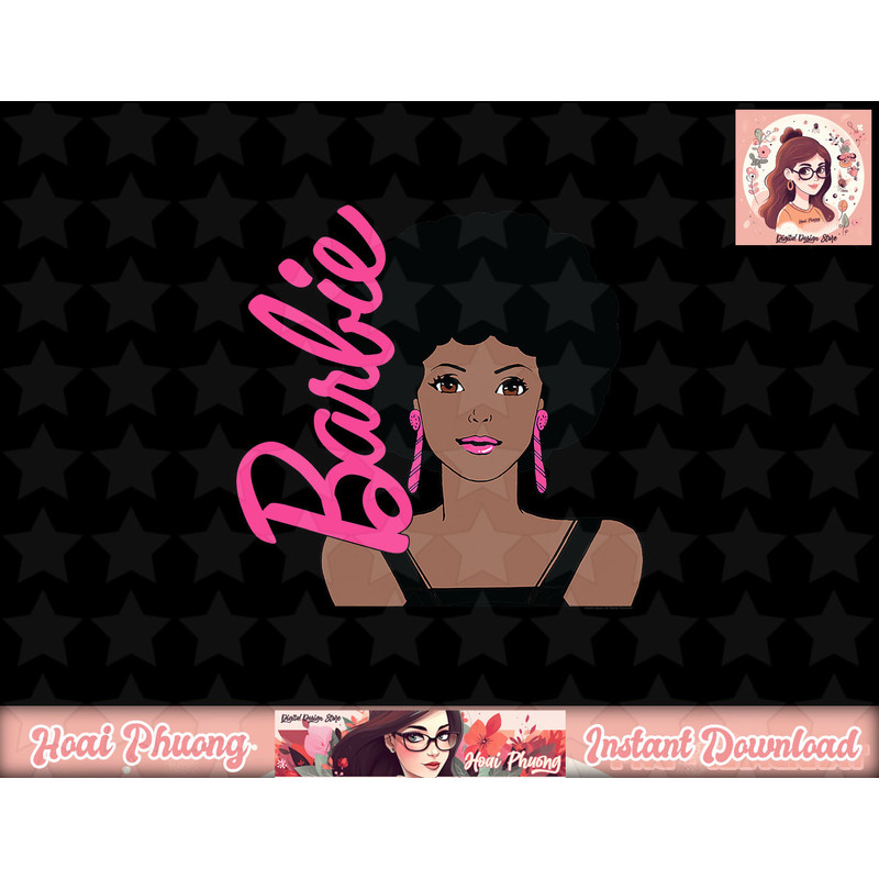 Barbie Afro Barbie Portrait png, sublimation copy.jpg