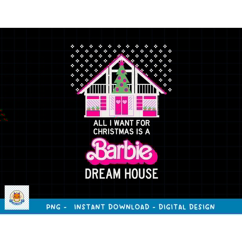 Barbie All I Want For The Holiday png, sublimation copy.jpg