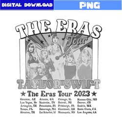 Retro The Eras Tour Png, The Eras Dates Tour, Y2k Tour 2023 Png, Swiftie Png, Eras Tour Png, Swiftie Fan Gift, Png File