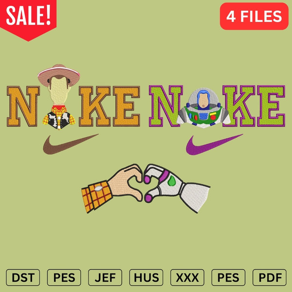 Nike Woody and Nike Buzz Embroidery Design  DST PES JEF.jpg