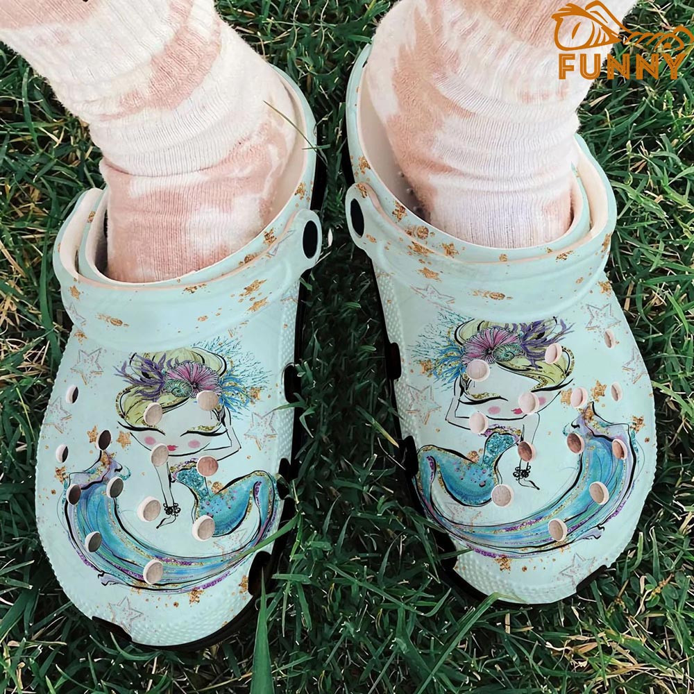 Beautiful Mermaid Crocs - Step into style with Funny Crocs.jpg