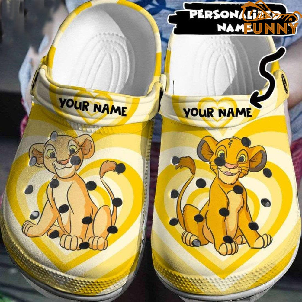 Personalized Lion King Crocs - Stay Comfy and Stylish with Your Own Name.jpg