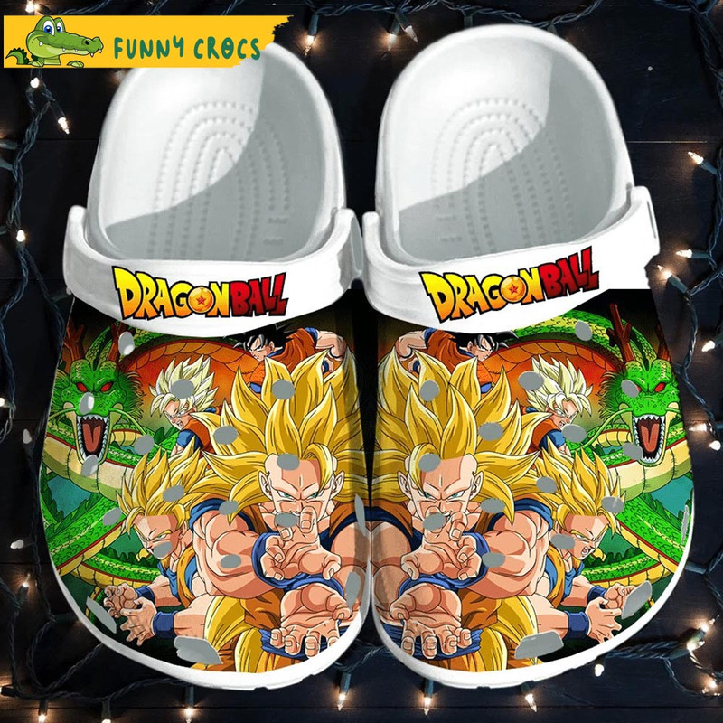 Super Saiyan Dragon Ball Z Crocs Clog Shoes - Step into style with Funny Crocs.jpg