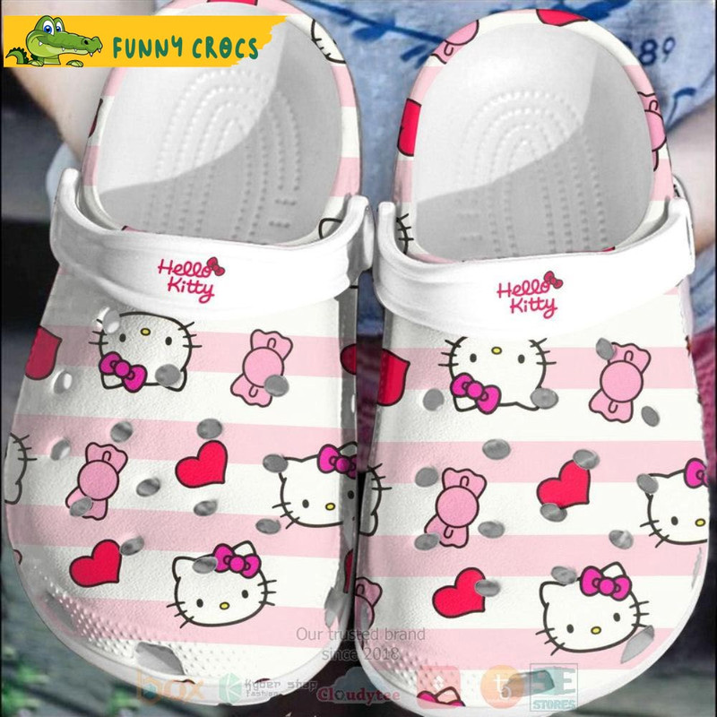 Candy Heart Hello Kitty Crocs - Step into style with Funny Crocs.jpg
