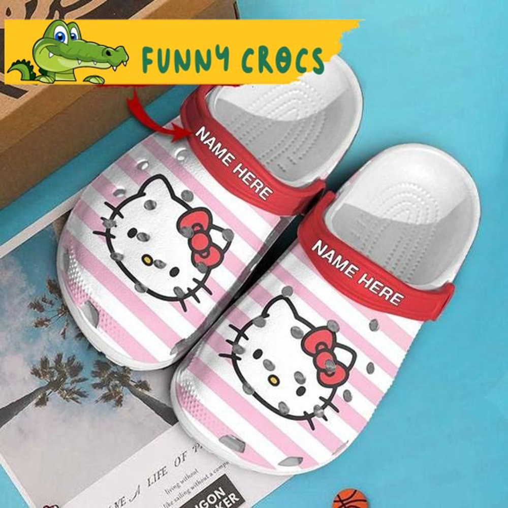 Custom Hello Kitty Crocs - Step into style with Funny Crocs.jpg