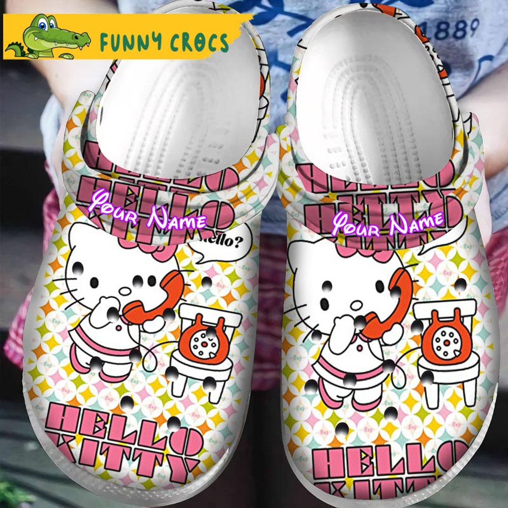 Custom Hello Kitty Phone Funny Crocs - Step into style with Funny Crocs.jpg