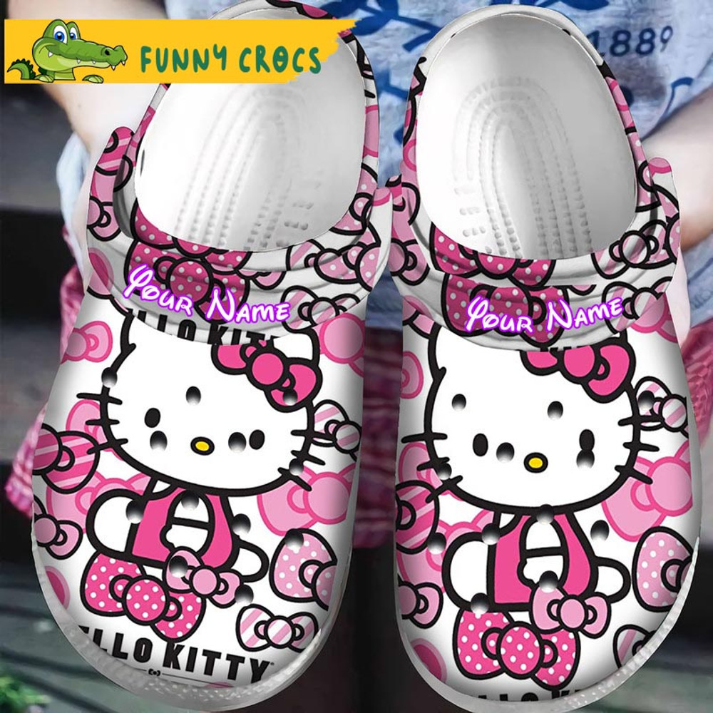 Personalized Candy Hello Kitty Crocs Slippers - Step into style with Funny Crocs.jpg