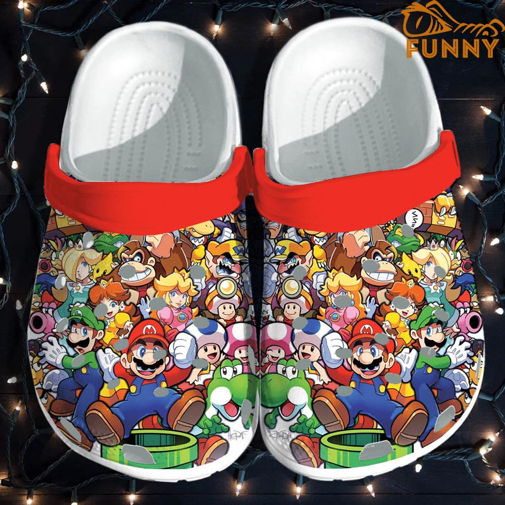 Super Mario Brothers Gamer Crocs - Step into style with Funny Crocs.jpg