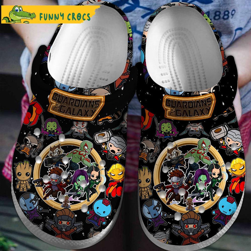 Chibi Guardian Of The Galaxy Crocs Slippers - Step into style with Funny Crocs.jpg