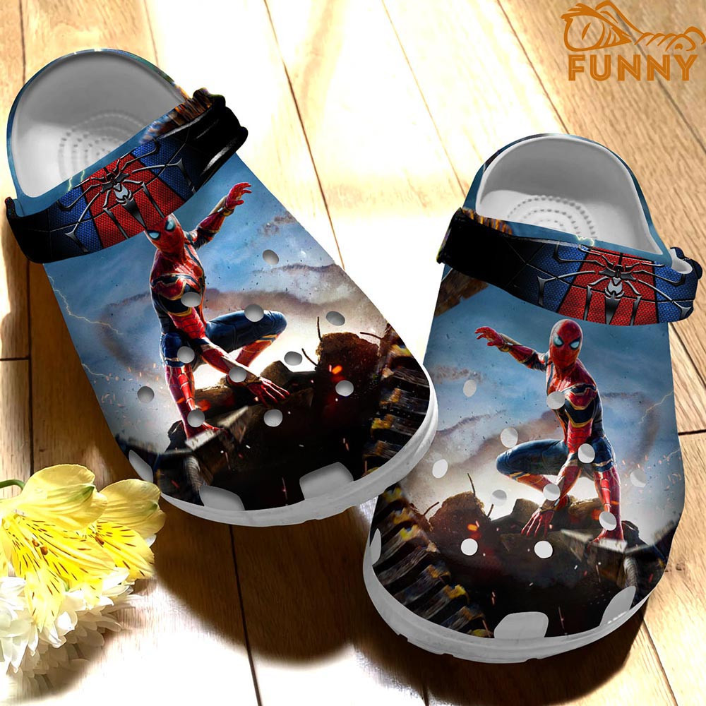 Cool Spider Man Crocs - Step into style with Funny Crocs.jpg