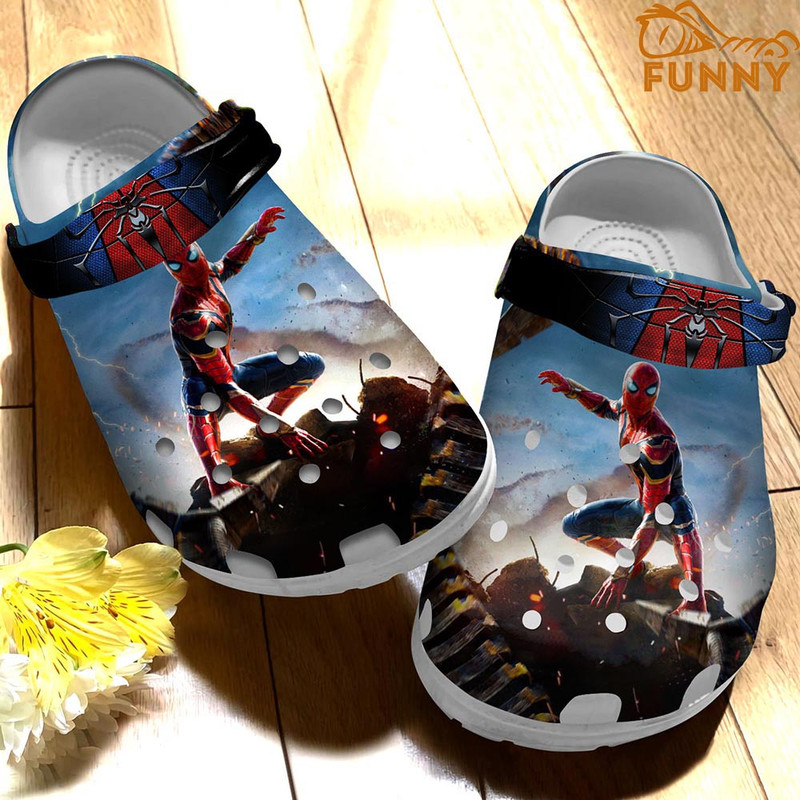 Cool Spider Man Crocs - Step into style with Funny Crocs.jpg
