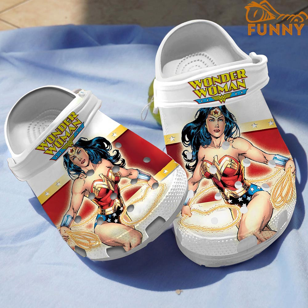 DC Comics Wonder Woman Crocs - Step into style with Funny Crocs.jpg