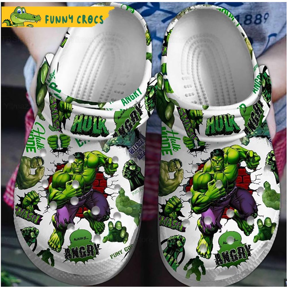 Funny Avengers Hulk Crocs - Step into style with Funny Crocs.jpg