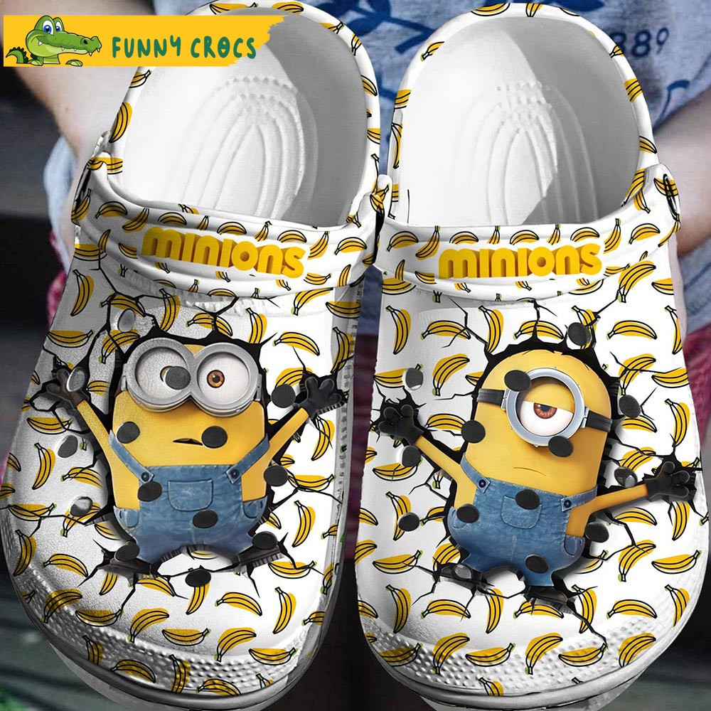 Banana Minion Crocs Clog Shoes - Step into style with Funny Crocs.jpg