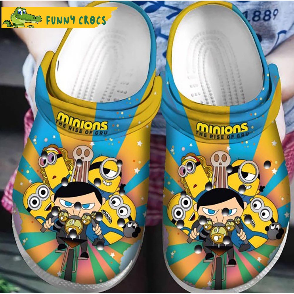 Cartoon Minion Crocs Clog Shoes - Step into style with Funny Crocs.jpg