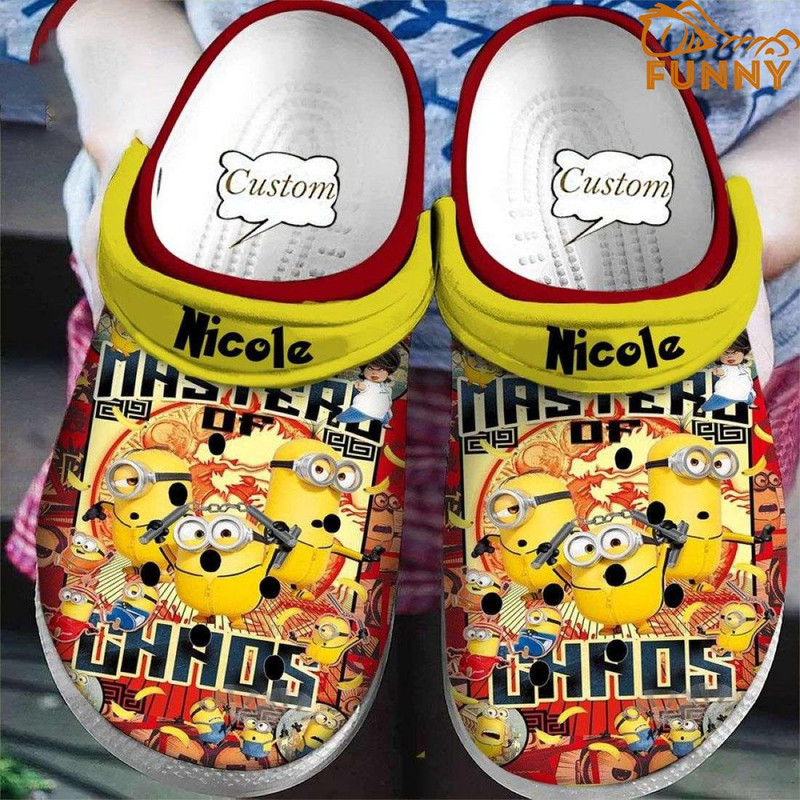 Custom Minions Master Chaos Crocs - Step Up Your Style Game with Our Bold Design.jpg