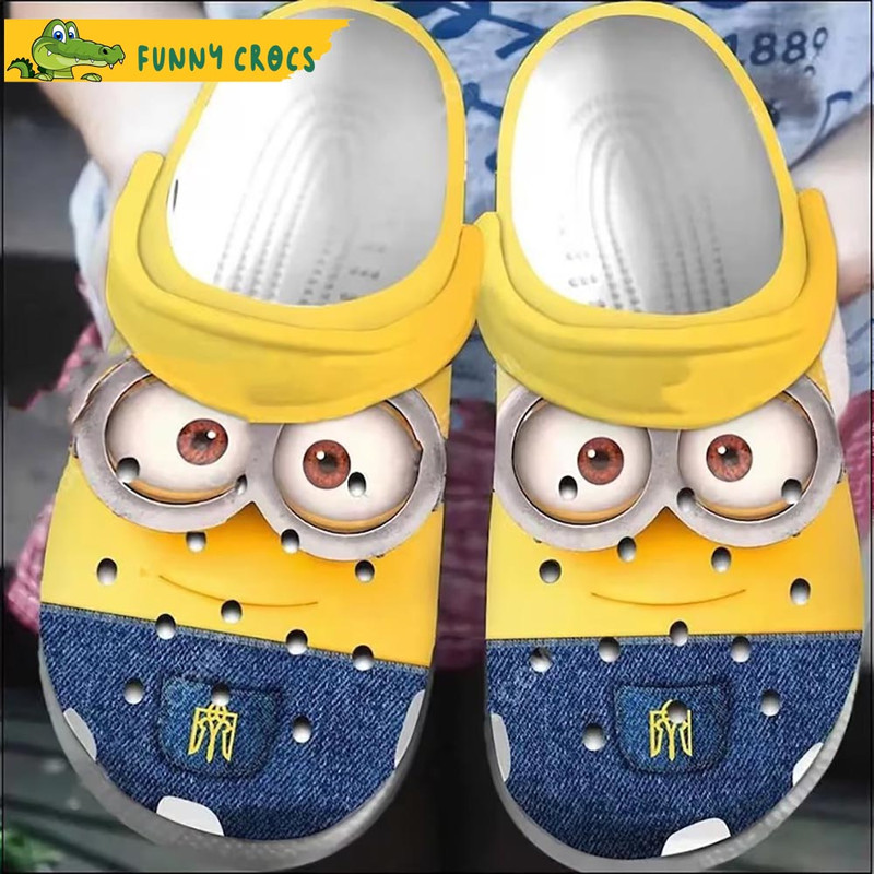 Minion Characters Crocs Clog Shoes - Step into style with Funny Crocs.jpg