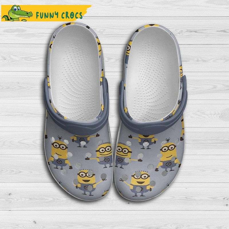 Minions Movie Gift For Lover Crocs Clog Shoes - Step into style with Funny Crocs.jpg