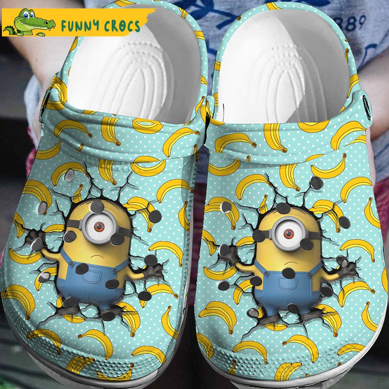 Stuart Banana Minion Crocs Clog Shoes - Step into style with Funny Crocs.jpg