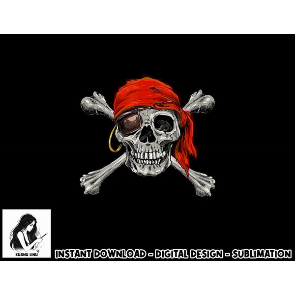 Jolly Roger Pirate Skull Crossbones Halloween Costume png, sublimation copy.jpg