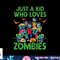 Just A Kid Who Loves Zombies Halloween Zombie Enthusiast png, sublimation copy.jpg
