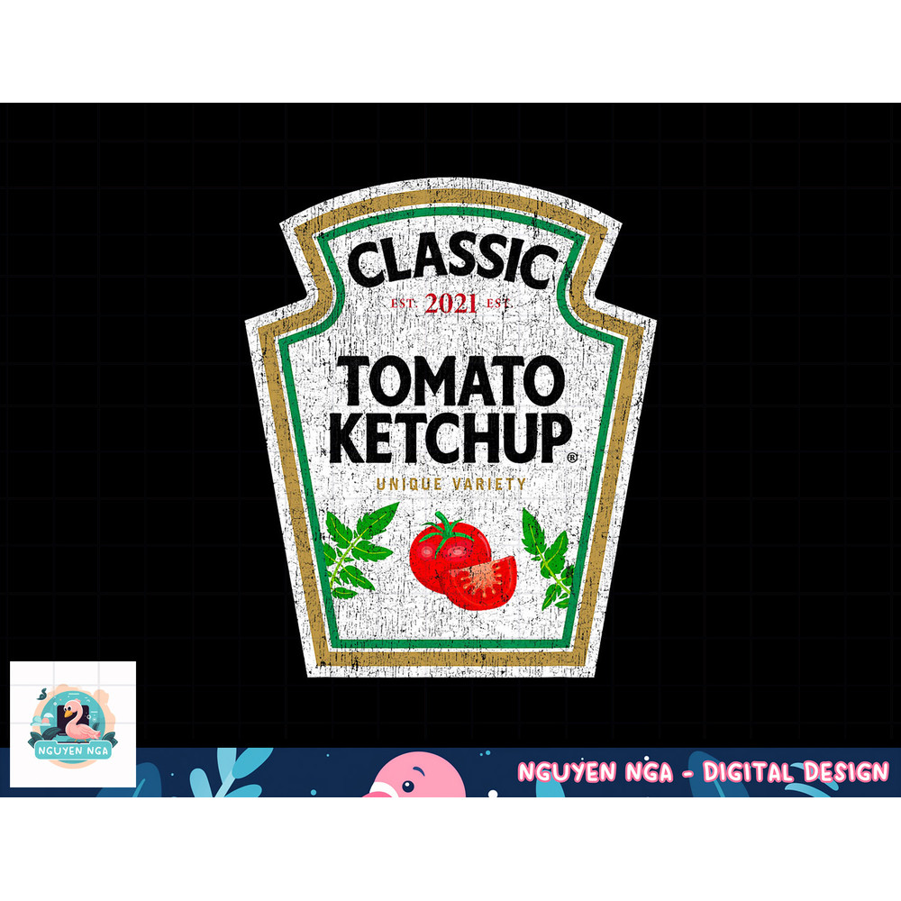 Ketchup Costume Condiments Couples Group Halloween Costume png, sublimation copy.jpg