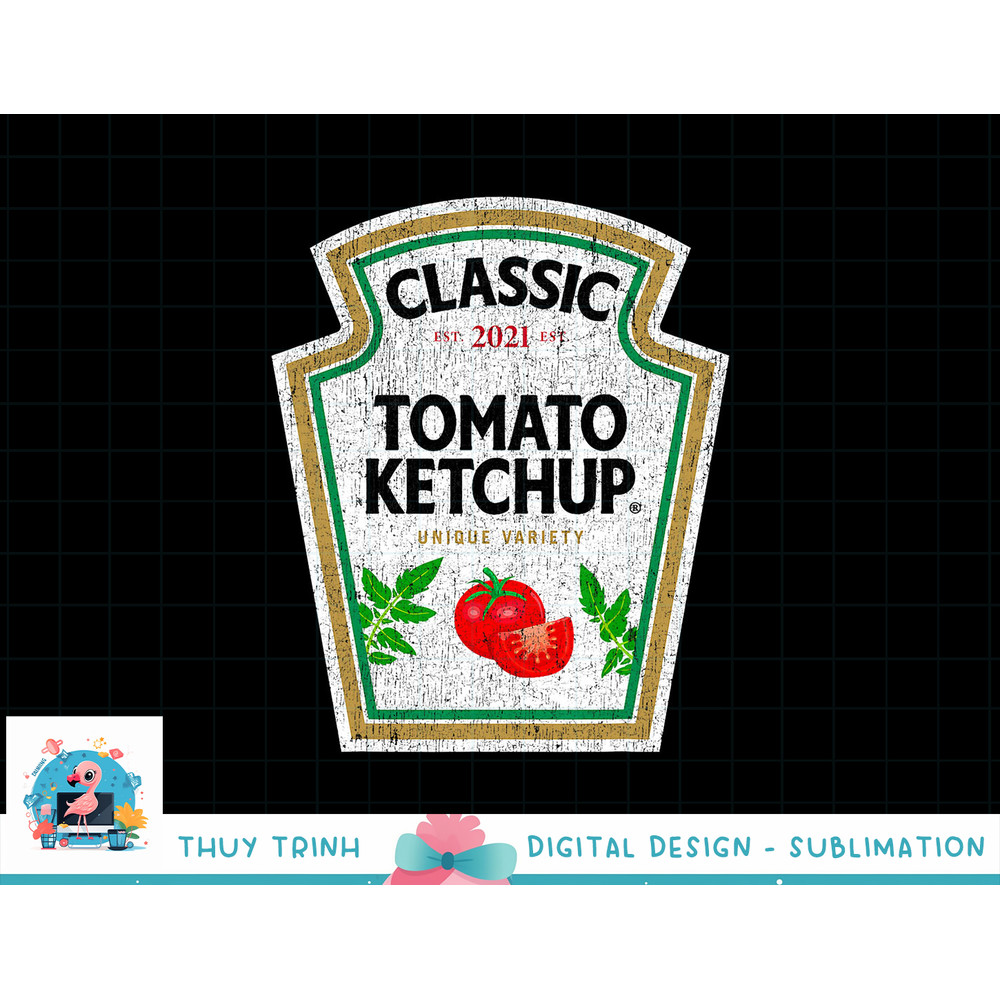 Ketchup Costume Condiments Couples Group Halloween Costume png, sublimation copy.jpg