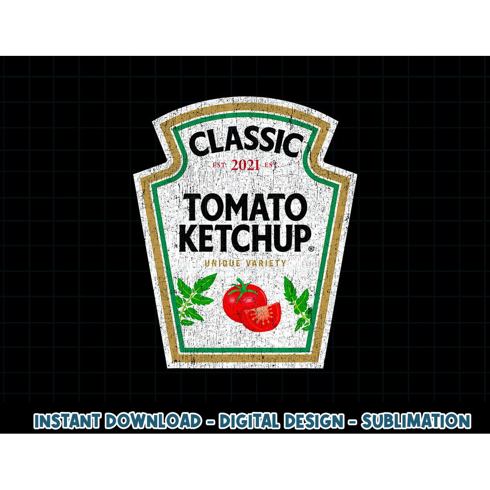 Ketchup Costume Condiments Couples Group Halloween Costume png, sublimation copy.jpg