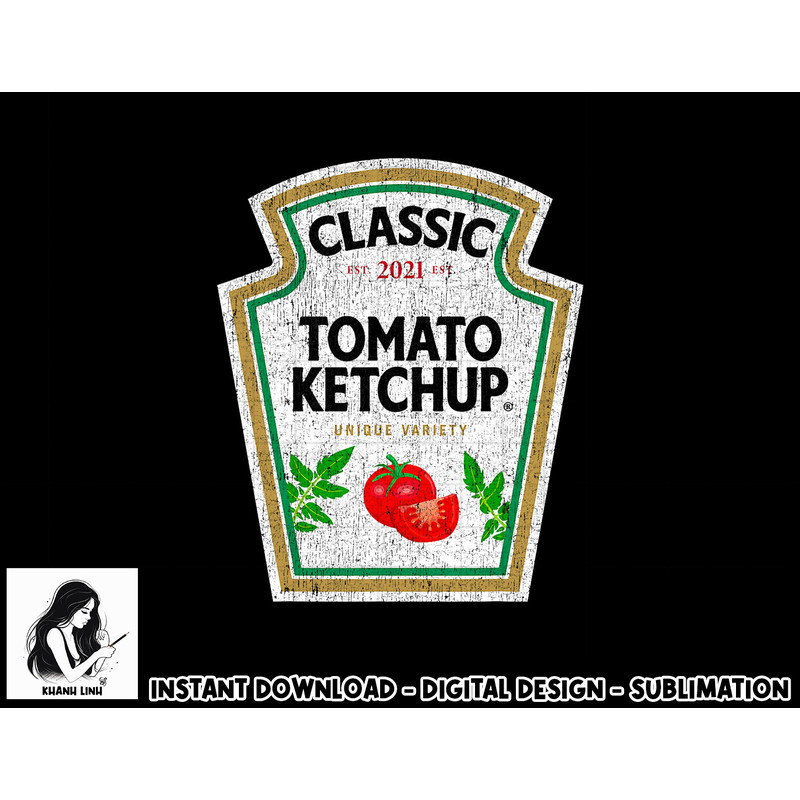 Ketchup Costume Condiments Couples Group Halloween Costume png, sublimation copy.jpg