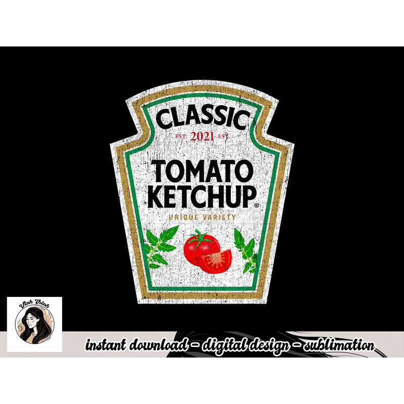 Ketchup Costume Condiments Couples Group Halloween Costume png, sublimation copy.jpg