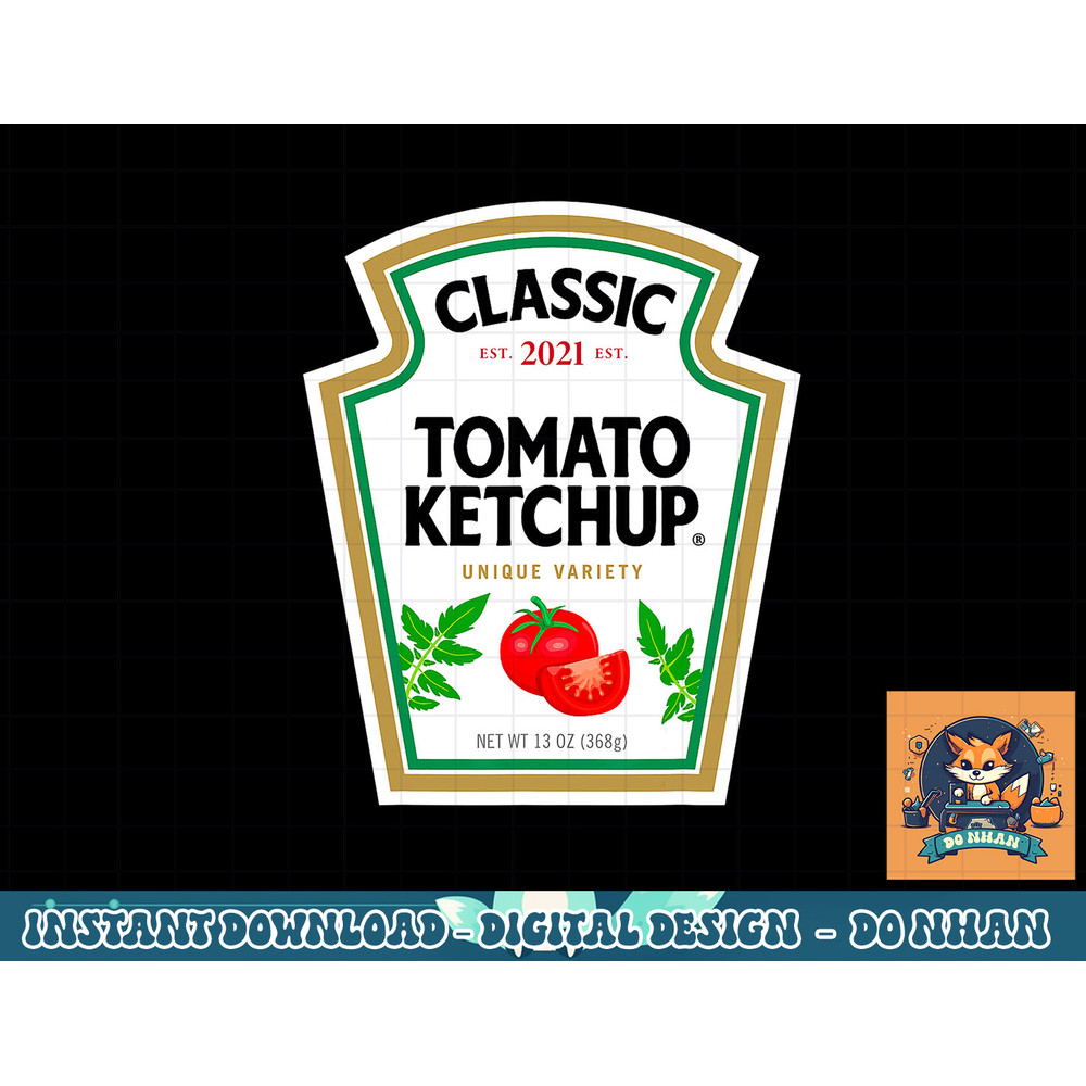 Ketchup Costume Matching Couples Groups Halloween Ketchup png, sublimation copy.jpg
