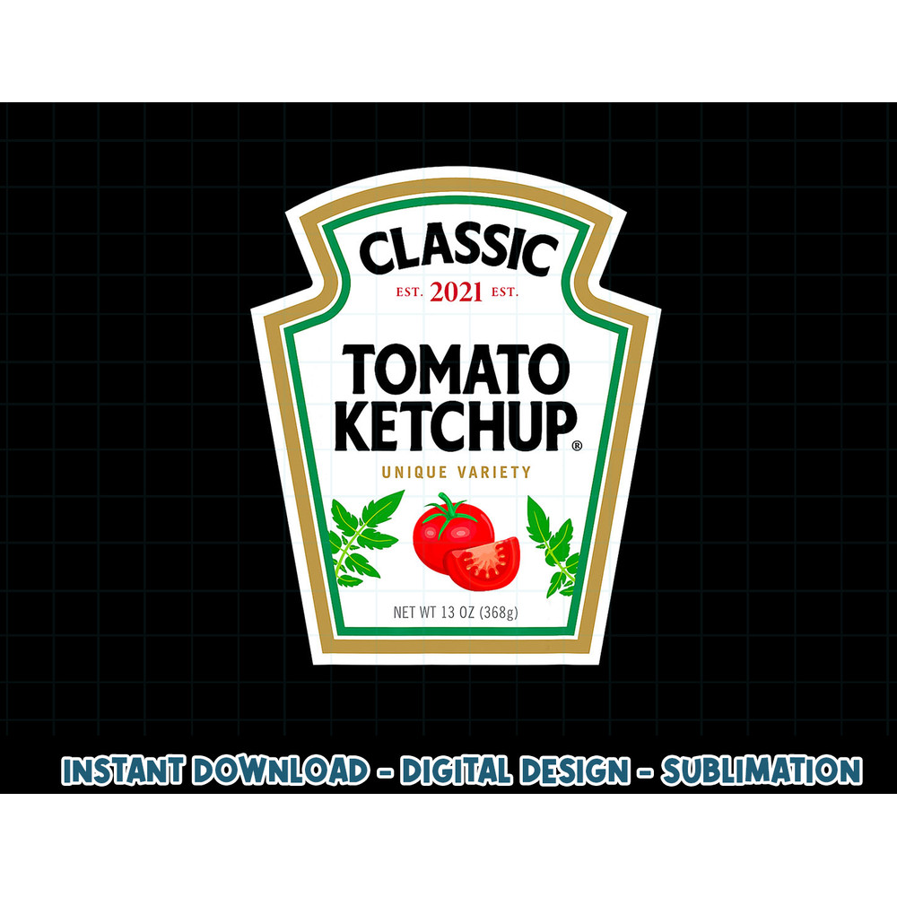 Ketchup Costume Matching Couples Groups Halloween Ketchup png, sublimation copy.jpg