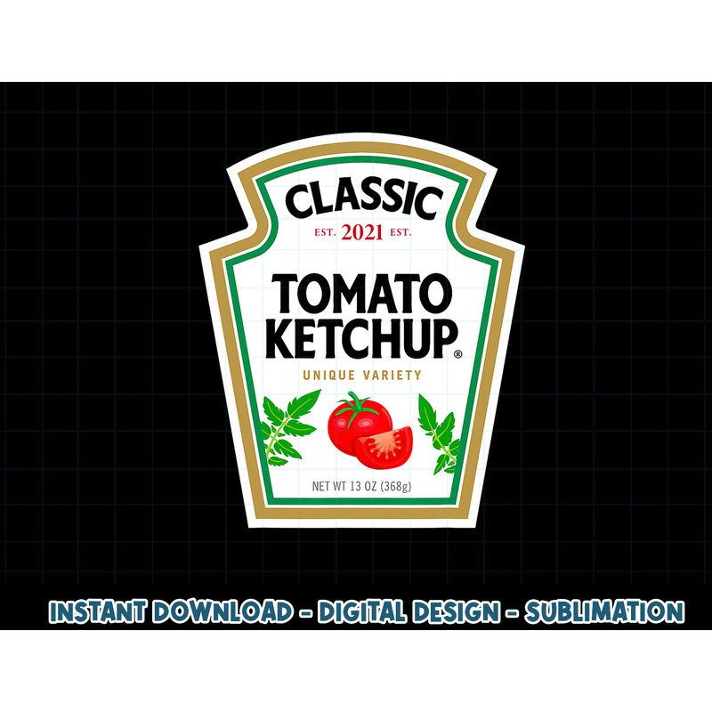Ketchup Costume Matching Couples Groups Halloween Ketchup png, sublimation copy.jpg