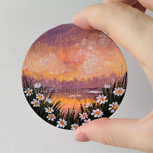 Miniature-painting-sunset-landscape-on-a-magnet-refrigerator-decoration.jpg