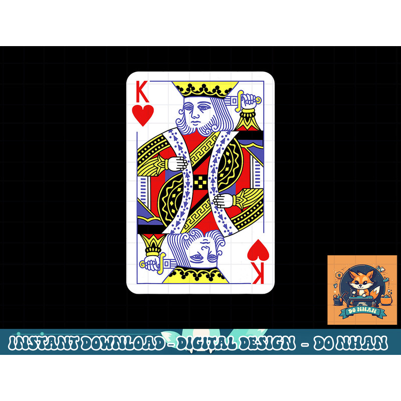 King Of Hearts Playing Cards Halloween Costume Casino Easy png, sublimation copy.jpg